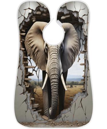 Wall Elephant Beard Bib Apron | Beard Hair Catcher for Men | Perfect Gifts for Dad & Husband | Fathers Day Anniversary & Christmas | Includes 2 Suction Cups - Buy Online on GoSupps.com
