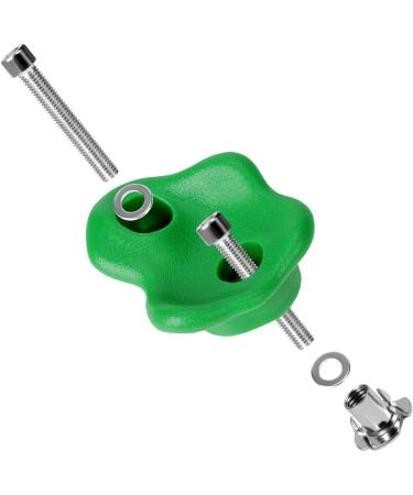 Kids Rock Climbing Holds Set - 20 Holds with 2 Safety Handles | Indoor Outdoor Rock Wall Kit with Mounting Hardware - Buy Online on GoSupps.com
