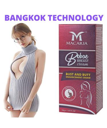 MACARIA Breast Enlargement Bust Cream Gel Breast Firming And Lifting Cream Organic - Buy Online on GoSupps.com