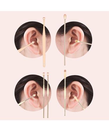 U-M 1 Set Ear Cleaning Set Ear Care Tool Portable Excellent Workmanship Stainless Steel Home Ear Wax Remover for Daily Life Rose Gold Nice as shown - Buy Online on GoSupps.com