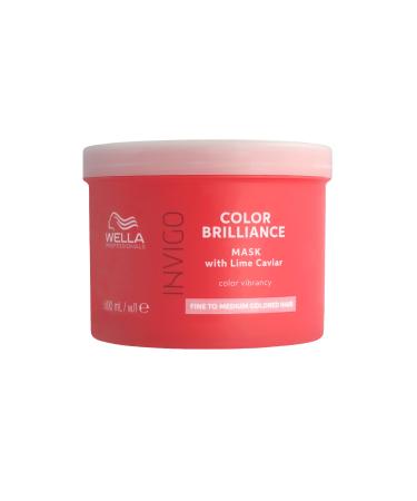 Wella Professionals Invigo Clor Brilliance Hair Mask - Restores shine to your hair for vibrant color - Intense treatment for fine to normal colored hair 500 ml