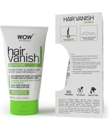 Wow Hair Vanish Sensitive - Gentle Hair Removal Solution - Buy Online on GoSupps.com