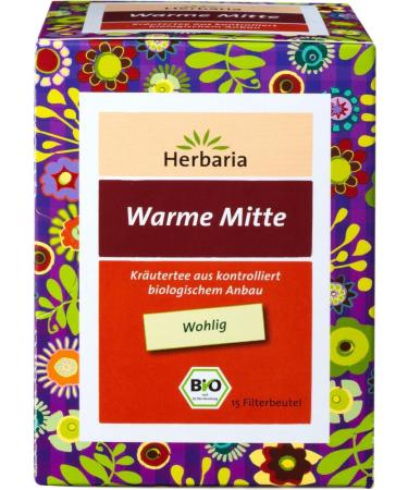  Herbaria Herbaria Organic Hot Tea 15 FB (6 x 24 g) - Buy Online on GoSupps.com