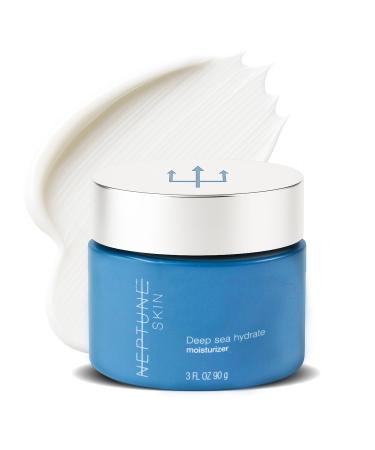 Neptune Deep Sea Hydrate Face Moisturizer Cream Lightweight Hydrating & Soothing All Natural Ingredients EWG Verified Prevent Dryness Reduce Blemishes & Suitable for All Skin Types