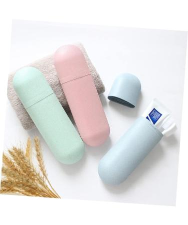 FRCOLOR 4 Pieces Portable Toothbrush Case - Travel-Friendly Toothbrush Container for International Shipping - Buy Online on GoSupps.com