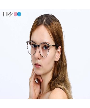 Buy Firmoo Round Blue Light Blocking Reading Glasses for Men & Women - Anti Eye Strain Tortoise Reader Glasses (0.75x) - International Shipping Available - Buy Online on GoSupps.com