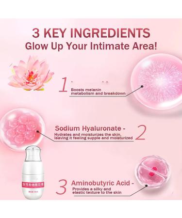 SSQ Purer Feminine Intimate Area Whitening Cream - Skin Lightening & Moisturizing (3pcs) - Buy Online on GoSupps.com
