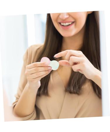 Healeeved Contact Lens Container & Organizer with Mirror | Practical Travel Eye Lens Holder & Cosmetic Storage | Durable Plastic Packaging for International Shipping - Buy Online on GoSupps.com