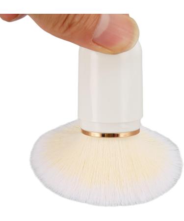 Kabuki Makeup Brush with Transparent Base Soft and Durable Bristles for Blush Powder Blending for Makeup Look - Buy Online on GoSupps.com