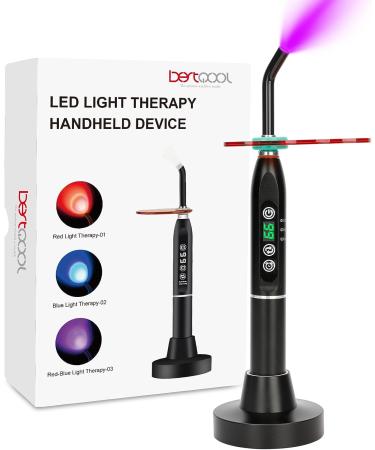 Bestqool Red Light Therapy Wand for Cold Sore and Canker Sore Healing - Portable Pain Relief Device for Lips, Face, and Body - Buy Online on GoSupps.com