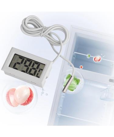 Digital LCD Water Thermometer with Probe Sensor for Aquariums Fish Lizards & Turtles - Accurate Temperature Monitor - Buy Online on GoSupps.com
