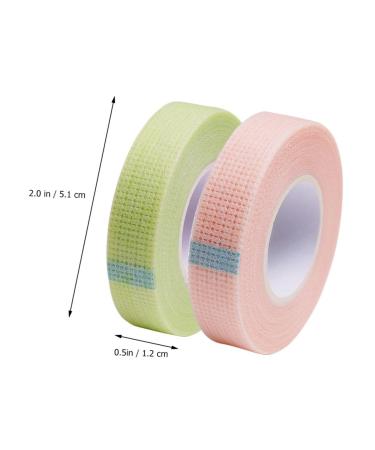 FRCOLOR 6 Rolls Lash Tape Eyeshadow Pads Adhesive Fabric Tape Eyelash Grafting Tools Breathable Tape Eyeshadow Tape Lash Foam Tape Non-woven Tape Stickers With Hole - Buy Online on GoSupps.com
