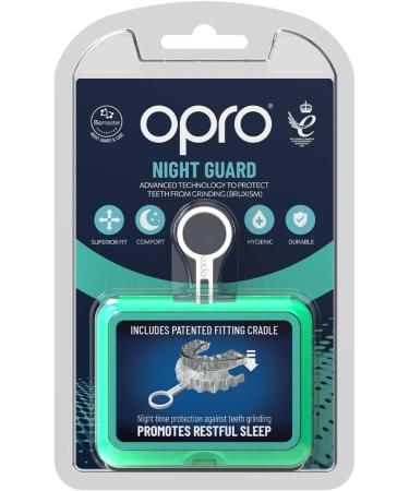 Opro Dentist Recommended Night Mouth Guard for Teeth Grinding Bruxism and TMJ Restorative Sleep with Antimicrobial Dental Pr - Buy Online on GoSupps.com
