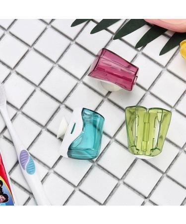 3-Piece Suction Cup Toothbrush Holder Set - Bathroom Storage Rack for Family - Silver Cream Filter & Squeezer - Buy Online on GoSupps.com