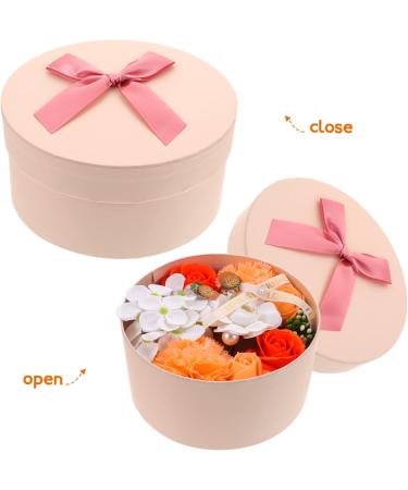PRETYZOOM 1 Box Preserved Flower Decoration Wedding Favors Christmas Decor Fake Soap Flower Faux Christmas Centerpieces Ornament Party Soap Flower Indoor Artificial Flower 16.2X16.2X8.2CM Orange - Buy Online on GoSupps.com