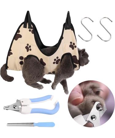 Shop BDSHUNBF Pet Hammock for Dogs & Cats - Ultimate Care Set for Grooming Bathing & Nail Clipping - Buy Online on GoSupps.com