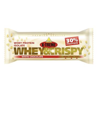 Inkospor X-Treme Whey & Crispy Bars White Chocolate 24 x 50g White Chocolate 50 g (pack of 24)