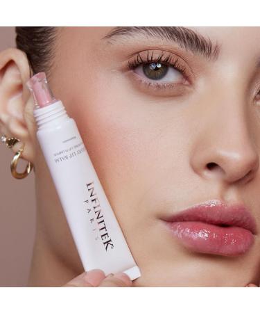 Infinitek Paris Luxury Lip Balm with Hyaluronic Acid | Hydrating Tinted Plumper & Gloss for Nourished Volumized Lips - 0.33 oz - Buy Online on GoSupps.com
