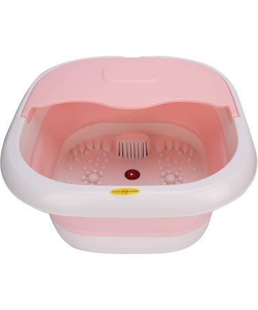 Masseur De Pieds Seau De Bain De Pieds Pliable Temp rature Constante Seau De Trempage De Pieds Portable Pour la Maison(EU-rose) EU rose - Buy Online on GoSupps.com
