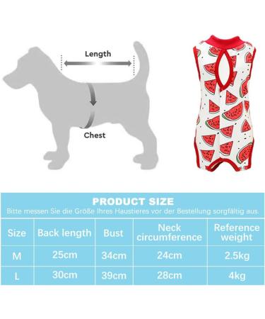 Lxwsin Cat Recovery Suit - Breathable Cotton Anti-Licking Pet Protection Clothing for Cats | Ideal for Abdominal Wounds & Weaning (M L) - Buy Online on GoSupps.com