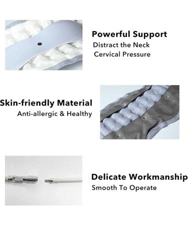 Buy Badez Inflatable Neck Support - Heated Fragrant & Intelligent Pressure-Limited Design for Spine Curvature Restoration - International Shipping Available - Buy Online on GoSupps.com