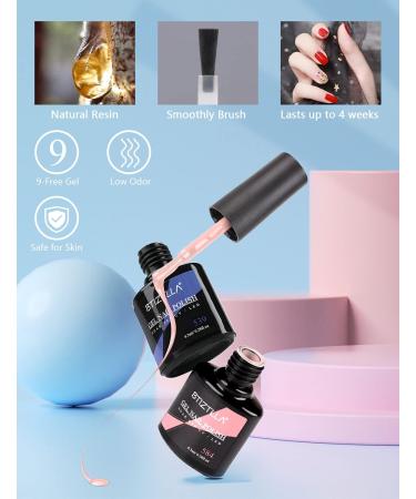 BTIZTLLA Gel Nail Polish Kit with 120W LED Light - 12 Colors Set with UV LED Nail Lamp and Manicure Tools - Perfect for Beginners at Home - Buy Online on GoSupps.com