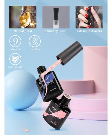 Btiztlla Gel Nail Polish Kit - 12 Colors, UV LED Nail Lamp & Tools | Nail Art Starter Set - Buy Online on GoSupps.com