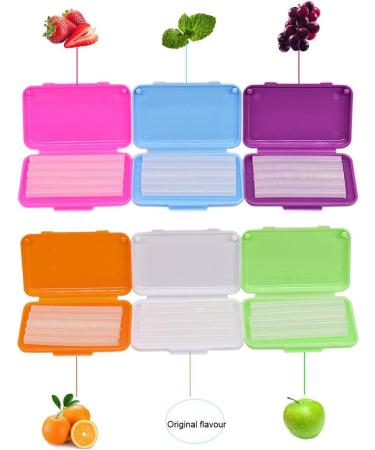RZJZGZ Dental Wax for Braces Dental Oral Care Orthodontics Wax for Braces with Fruit Smell for Brace Wearers Gum Protection- 6 Boxs for 300 Times 5 Count (Pack of 6) - Buy Online on GoSupps.com