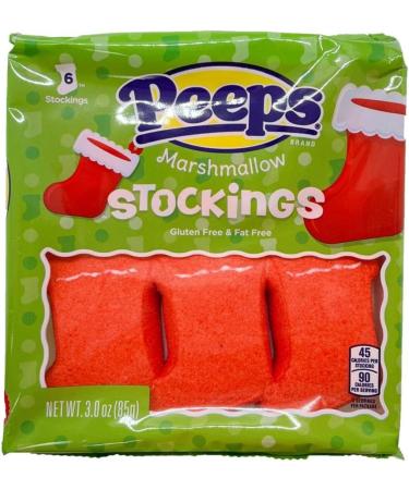 Christmas Peeps Combo Pack - 24 Marshmallow Peeps Total - Christmas Trees Stockings Gingerbread Men Snowmen - Holiday Themed Candy Bundle - Includes PITCHING PIGEON Refrigertor Magnet - Buy Online on GoSupps.com