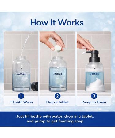 Foaming Hand Soap Tablets Hand Soap Refill Tablets Refill Tablets for Foaming Soap Dispenser Eco-Friendly Zero Waste Hand Wash Refills (Pack of 10 Perrine Lemon) Without Dispenser Perrine Lemon 0.9 Fl Oz (Pack of 10) - Buy Online on GoSupps.com