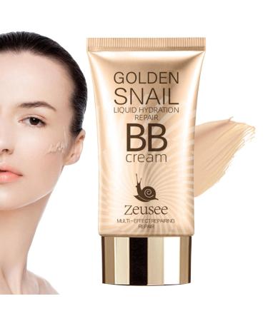 Moisturizing Bb Cream Healthy Skin Hd Liquid Coverage Bb Cream50ml Oil Control 24HR Waterproof Hydrating Concealer Foundation Improves Uneven Skin Tone Homraa