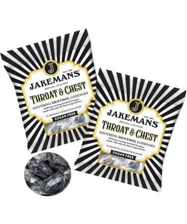 Throat & Chest Soothing Menthol Lozenges 50g - Sugar Free Lozenges - Pack of 2 - Buy Online on GoSupps.com