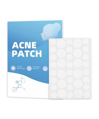 Acne Patches 36 Patches (2 Sizes) Acne Medical-Grade Hydrocolloid Acne Patches for Face Invisible Pimple Patches Sticker with Absorbing Cover for Acne Treatment for All Skin Types