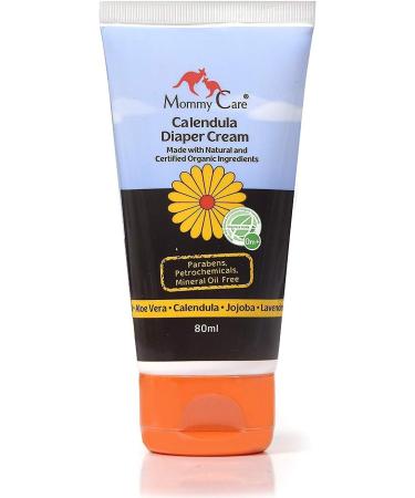 Mommy Care Organic Baby Diaper Rash Cream - Calendula Natural Organic Gentle Baby Diaper Cream Paste 80ml/2.7oz Soothing  Prevents Rash for Newborn Babies Infants & Toddlers 2.7 Ounce - Buy Online on GoSupps.com