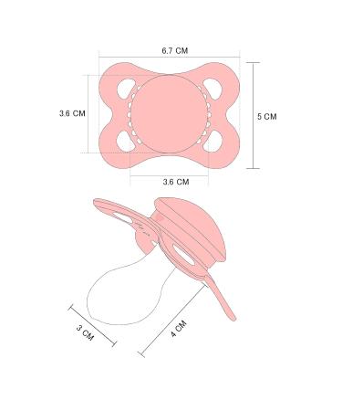 LittleForBig Bigshield Generation-3 Single Adult Size Chupete - Pink | International Shipping Available - Buy Online on GoSupps.com