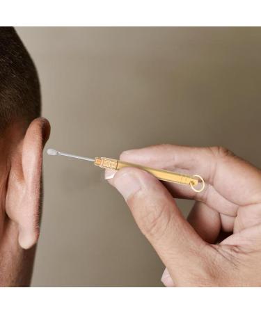 TEMPNAP Portable Titanium Alloy Ergonomic Ear Wax Cleaner Tool Safe Reusable Earwax Remover for Adults Material - Buy Online on GoSupps.com