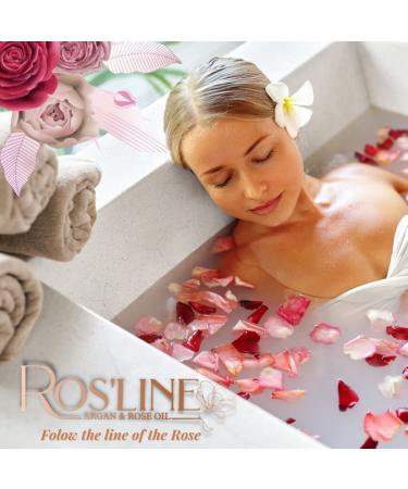 RosLine 250ml Hair Rinse - Strengthening Conditioner with Bulgarian Rose Oil for Deep Conditioning & Moisture - Buy Online on GoSupps.com