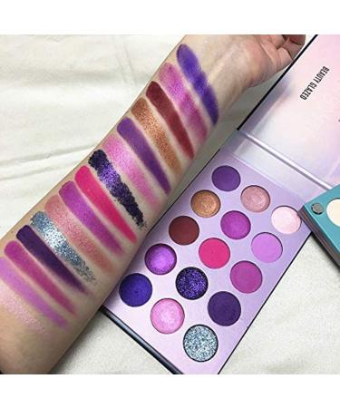 Beauty Glazed Makeup Kit | 60-Color Light Shadow Palette & 5-Part Brush Set | Highly Pigmented Glitter Eyeshadow - Buy Online on GoSupps.com