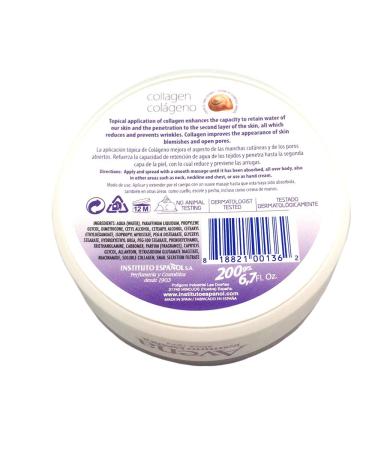 Instituto Espaol Avena Collagen Regenerating Cream. Softens & Moisturizes your Skin with Collagen to Improve your Appearance. 6.7 Fl Oz/ 200g. Pack of 3 - Buy Online on GoSupps.com