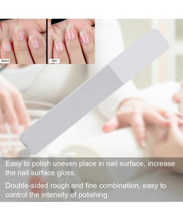 Professional Nano Glass Nail File Nail Polishing File DIY Nail Art Grinding Tool for Salon and Home Use - Buy Online on GoSupps.com