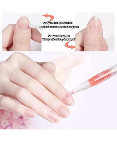 15 PCS Cuticle Oil Pens - Nail Nourishment & Revitalizer with Vitamins | Cuticle Repair & Polish Soft Brush Applicator - Buy Online on GoSupps.com