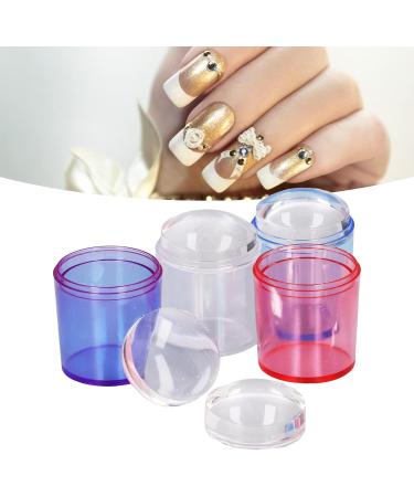 Miskall Silicone Stamp - Clear Nail Art Stamper for DIY Prints & Patterns | International Shipping - Buy Online on GoSupps.com