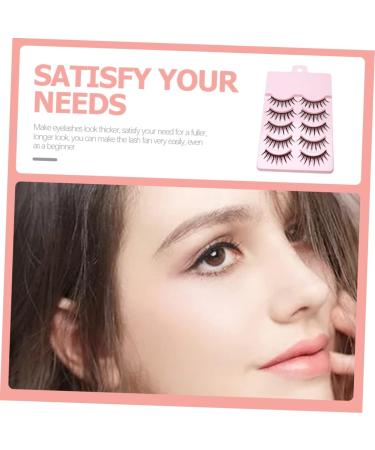 15 Pairs Fake Eyelashes Lash Extensions Makeup Extensions Lashes False Eyelash Reusable Natural Makeup Eyelash False Eyelashes Women Fake Lash Fluffy Extend Miss Fiber - Buy Online on GoSupps.com