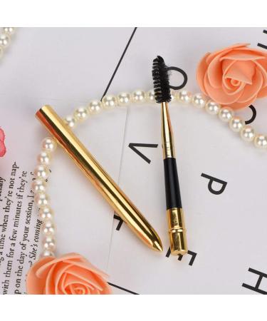 Portable Eyelash Brush & Eyebrow Brush - Long Handle Grip Cover | Perfect for Eyelash Extensions & Stains - Buy Online on GoSupps.com