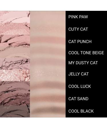 ETUDE Play Color Eyeshadow Palette - 9 Soft & Pure Contour Shades (Dusty Cat) | Shop Internationally - Buy Online on GoSupps.com