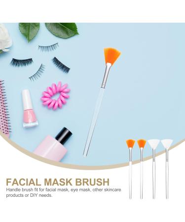 STAHAD 4pcs Mask Brush Powder Applicator Gel Mask Flat Heads Fan for Facials Cosmetic Cream - Buy Online on GoSupps.com