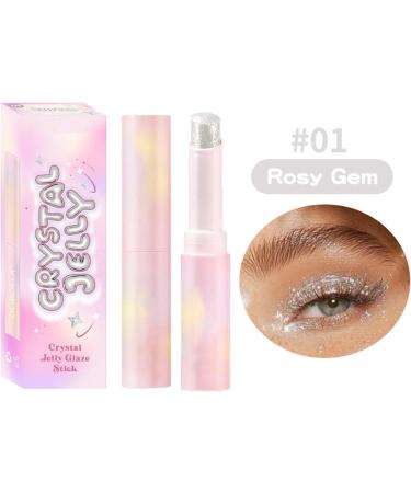 Crystal Jelly Glaze Stick Fard Paupi res Shimmers Ombres Eyeliners Crayon claircissant Crayon Glitters Ombres Surligneur L ger - Buy Online on GoSupps.com