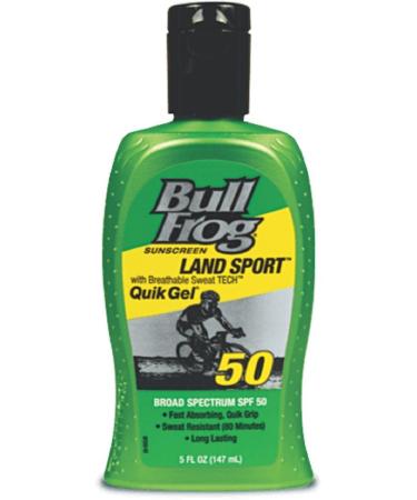 Bull Frog Land Sport Quik Gel Sunscreen   SPF 50 5 Oz