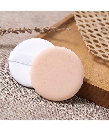 2.2 Inch Cosmetic Powder Puff - 20 Soft Sponges for Foundation BB Cream & Loose Powder - Makeup Tool for Flawless Application - Buy Online on GoSupps.com