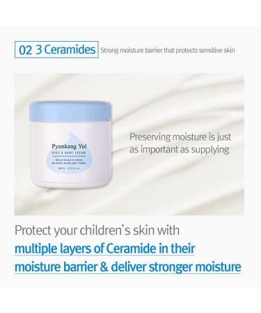 YUN-KANG YUL Kids & Baby Moisturizer | Ceramide, Hyaluronic Acid, Cica | Calming, Soothing, Moisturizing Cream | EWG Verified | 13.52 Fl.Oz - Buy Online on GoSupps.com